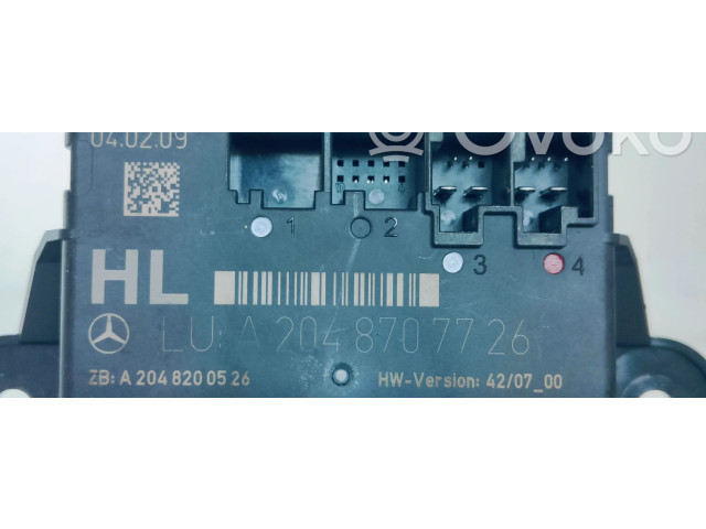 Блок управления A2048707726   Mercedes-Benz GLK (X204)