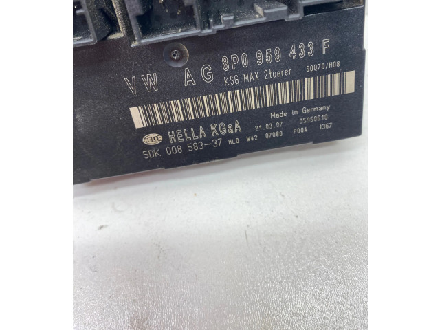 Блок комфорта 8P0959433F, 05950610 Audi A3 S3 A3 Sportback 8P