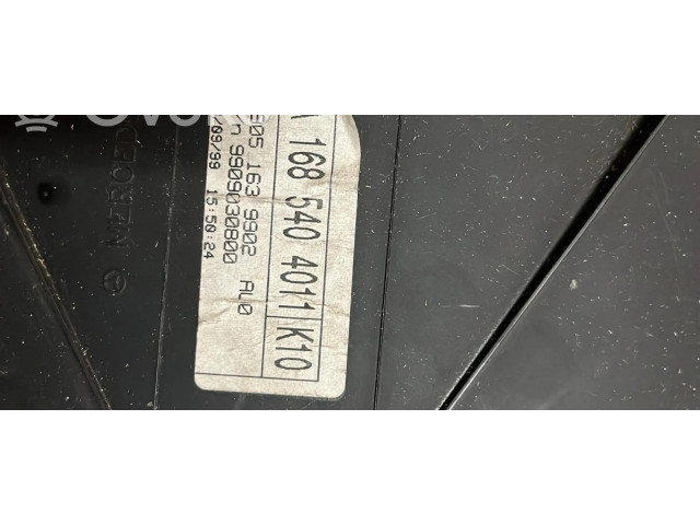Přístrojová deska Mercedes-Benz A W168 1999 A1685404011, 9909030800