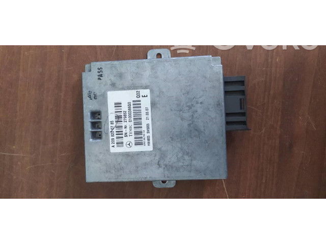 Блок управления двигателя A2098200785 Mercedes-Benz ML W164