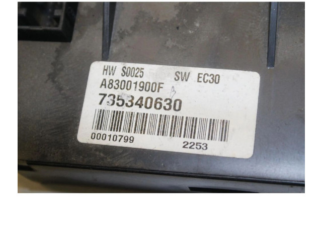 Блок управления климат-контролем 735340630   Fiat Punto (188)