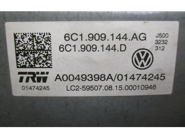 Руль Volkswagen Polo  2002 - 2005 года 6C1423510BC      