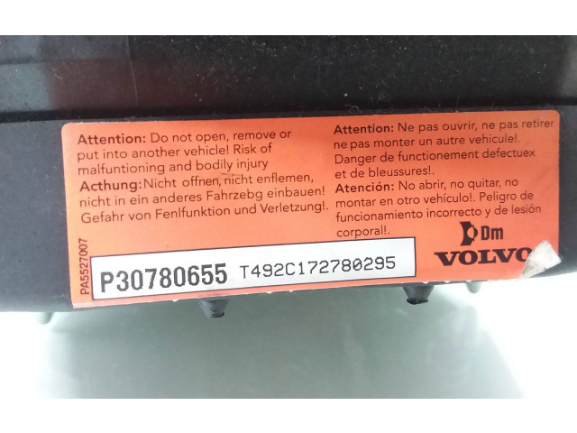 Подушка безопасности водителя P30780655, 30780655 Volvo V70