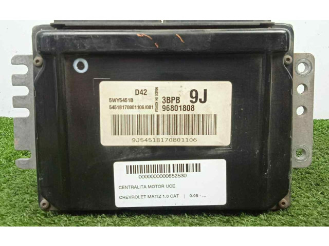 Блок управления 5WY5451B-96801808   Chevrolet Matiz