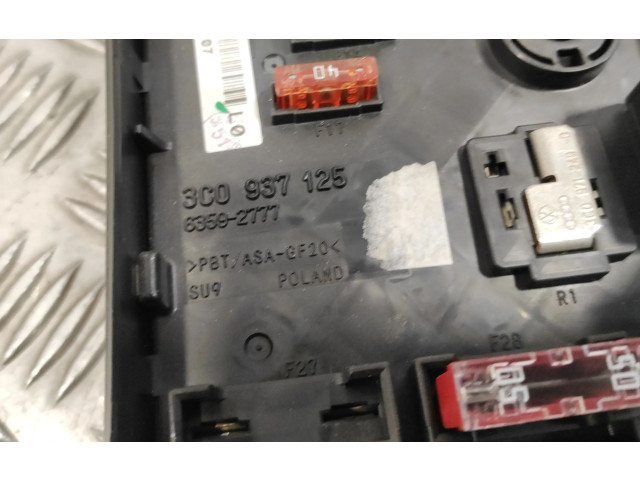 Pojistková skříňka Řídící jednotka BSM 3C0937125, 63592777 Volkswagen Passat Alltrack 2009