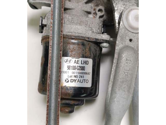 Комплект механизма стеклоочистителей    98100G2000, 181001   Hyundai Ioniq