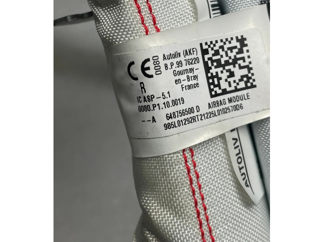 Боковая подушка безопасности Dacia Sandero