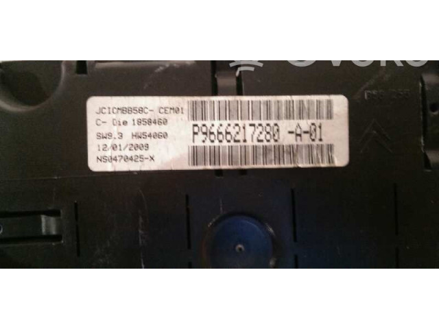 Панель приборов P9666217280A01 Citroen C4 I