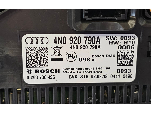 Přístrojová deska Audi A8 S8 D5 2018 4N0920790D