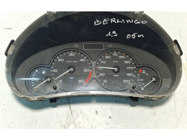 Přístrojová deska Citroen Berlingo 2003 9651740080, 000500105