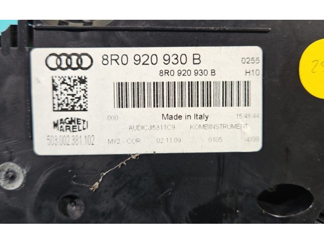 Панель приборов 8R0920930B, IMPRK1400253 Audi Q5 SQ5