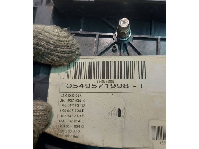   Pojistková skříňka 1K0937821D, 2K1937535K   Volkswagen Caddy 2007