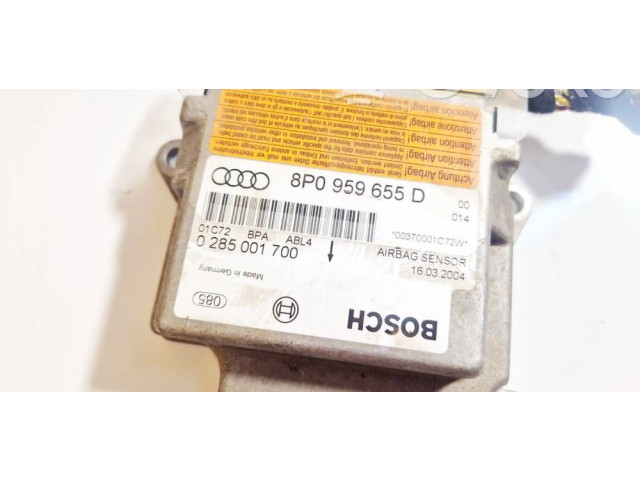 Блок подушек безопасности 8p0959655d, 8P0959655D Audi A3 S3 8P
