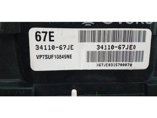 Přístrojová deska Suzuki Grand Vitara I 2008 3411067JE