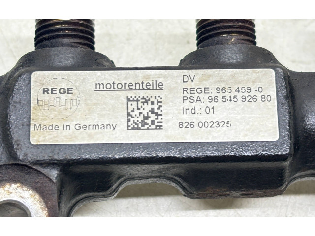 Топливная рампа 9654592680, 9654590 Citroen C4 Grand Picasso