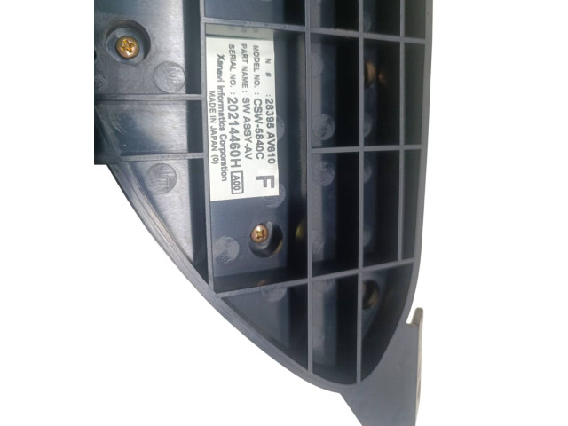 Блок управления кондиционера воздуха / климата/ печки (в салоне) 28395AV610, 20214460H Nissan Primera