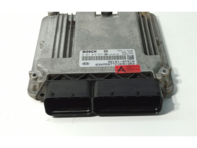 Блок управления двигателя 391012F010, 0281016877   KIA Sorento