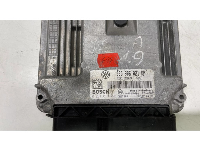 Блок управления двигателя 03G906021KH Volkswagen Golf Plus