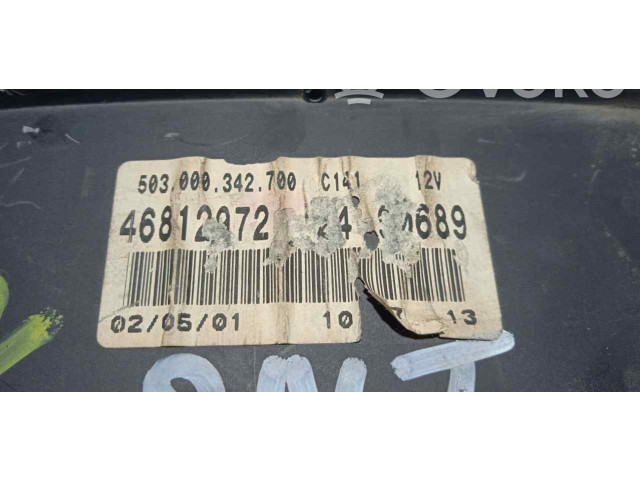 Pojistková skříňka Спидометр (приборный щиток) 46812972   Fiat Punto (176) 