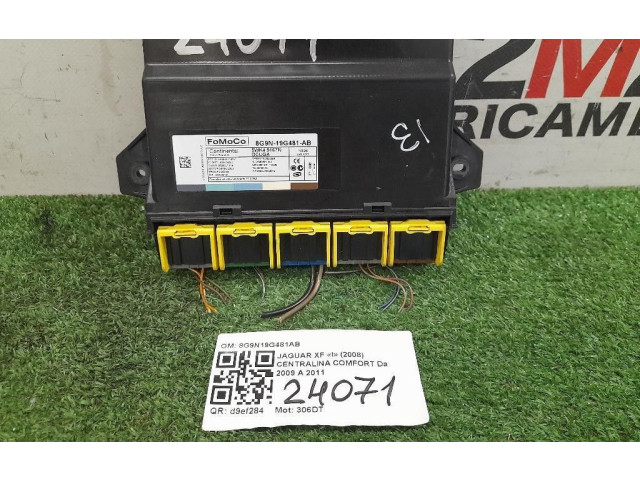 Блок комфорта 8G9N19G481AB, 306DT Jaguar XF X250