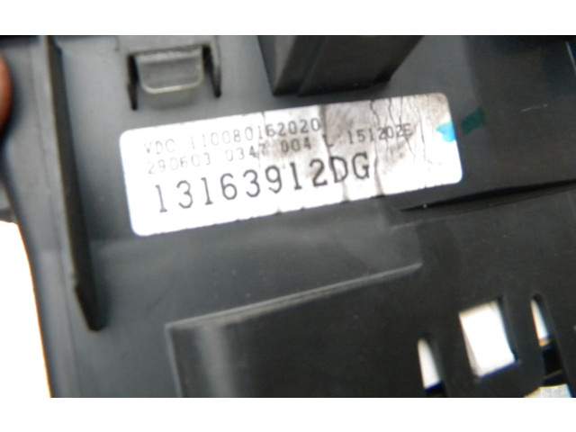 Панель приборов 13163912DG, 110080162020   Chevrolet Meriva       