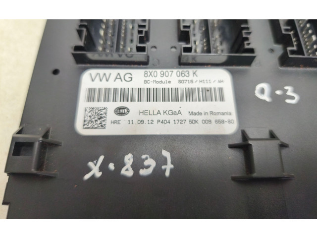 Блок комфорта 8X0907063K Audi Q3 8U