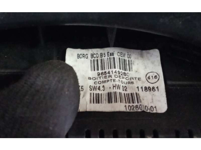 Дисплей 9654149280 Citroen C4 I