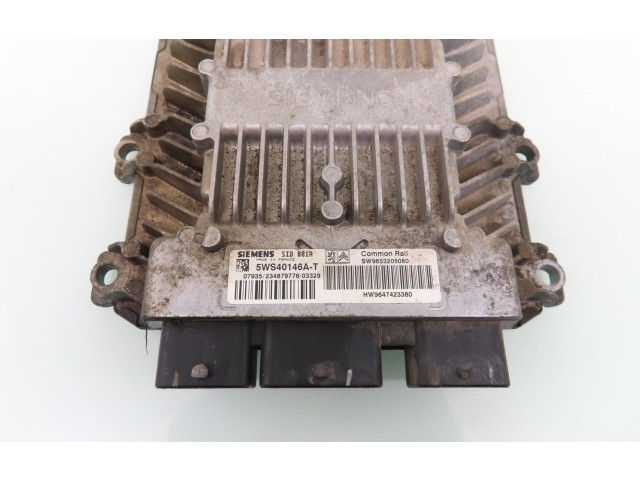 Řídící jednotka SW9653205080, 5WS40146AT   Citroen Berlingo 2003