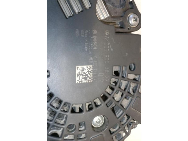Генератор A0009063822, 607951(K9K) Mercedes-Benz A W176