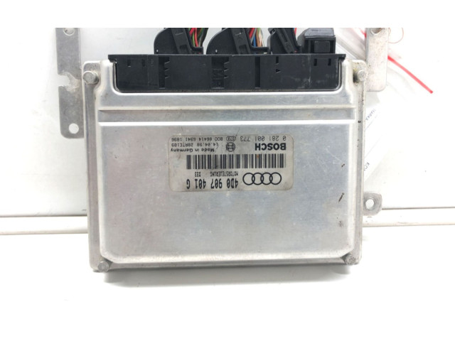 Блок управления двигателем Блок управления 4D0907401G   Audi A8 S8 D2 4D