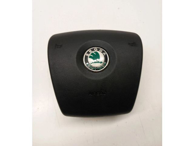 Подушка безопасности водителя 1Z0880201S Skoda Octavia Mk2 (1Z)
