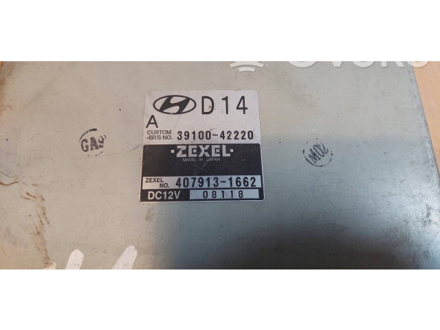 Блок управления двигателем Блок управления 39100-42220, 407913-1662 Hummer H1
