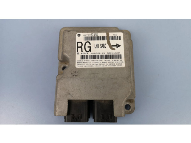 Блок подушек безопасности 0285001742, 04727374AD   Chrysler Voyager