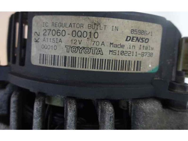 Генератор 27060-0Q010   Peugeot 107      