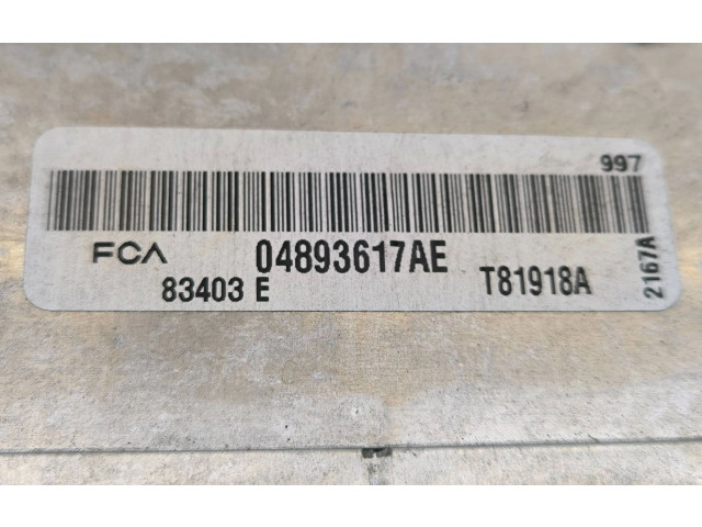 Turbodmychadlo Всасывающий коллектор 04893624AF, D2J8VM19T Alfa Romeo Giulia