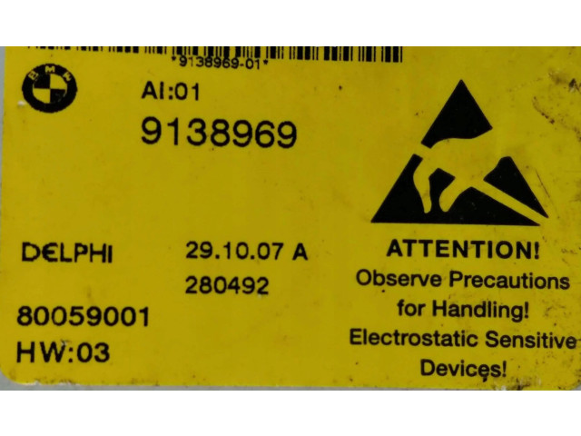 Řídící jednotka 9138969, 9138969 BMW M5 2006