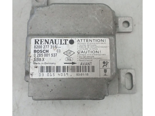 Блок подушек безопасности 8200277315, 8200277315   Renault Clio II