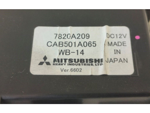 Блок управления 7820A209, CAB501A065   Citroen C-Crosser