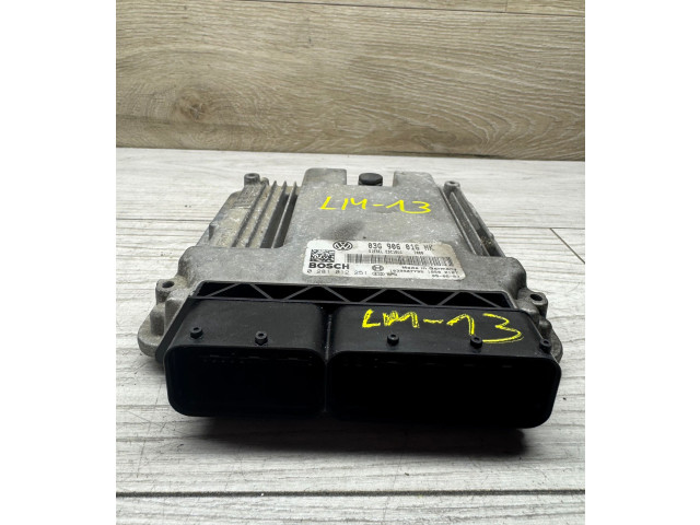 Блок управления двигателя 03G906016HK, 1039S07795 Audi A3 S3 A3 Sportback 8P