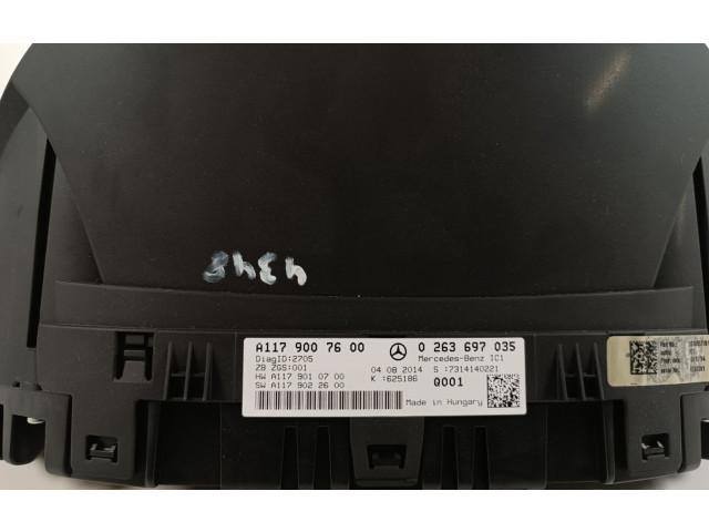 Přístrojová deska Mercedes-Benz CLA C117 X117 W117 2014 A1179007600