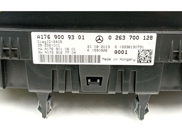 Панель приборов A1769009301, 0263700128   Mercedes-Benz A W176       