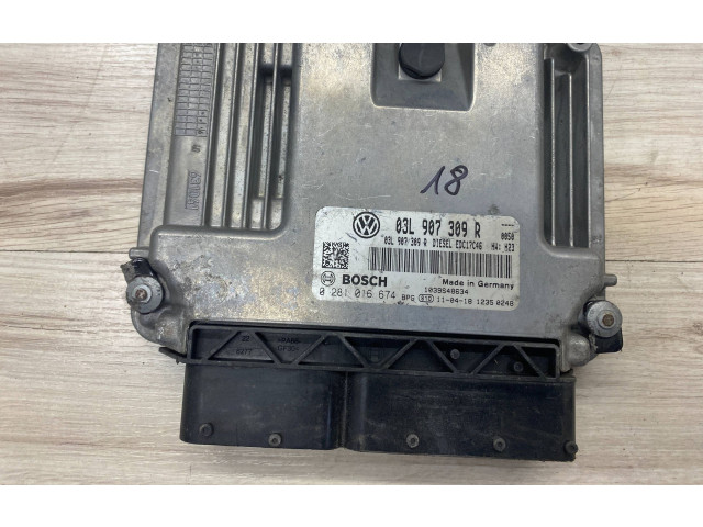 Řídící jednotka 03L907309R, 0281016674   Volkswagen Caddy 2013