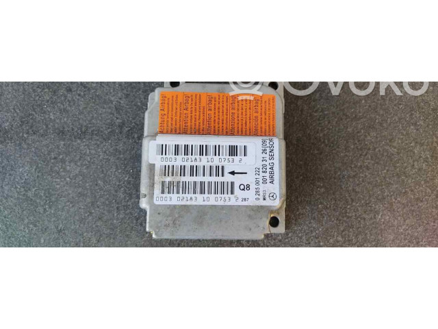 Блок подушек безопасности 0285001222 Mercedes-Benz A W168