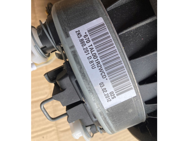 Подушка безопасности водителя 2K5880201D, 2012R Volkswagen Caddy