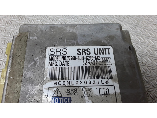 Блок подушек безопасности 77960SJHG210M2 Honda FR-V