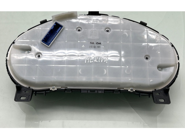 Панель приборов 769166750U, 13349547   Opel Meriva B       