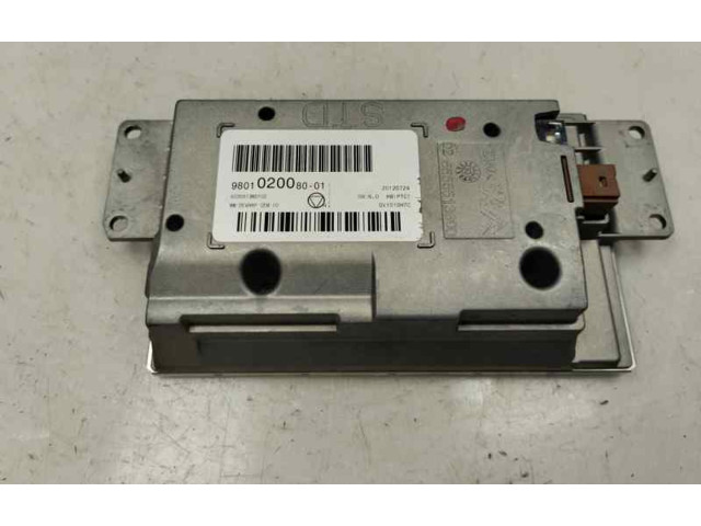 Дисплей 9801020080-01 Citroen C5