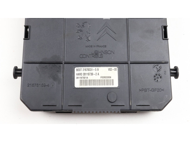 Pojistková skříňka 9663510580, 281197321A Citroen Berlingo 2008