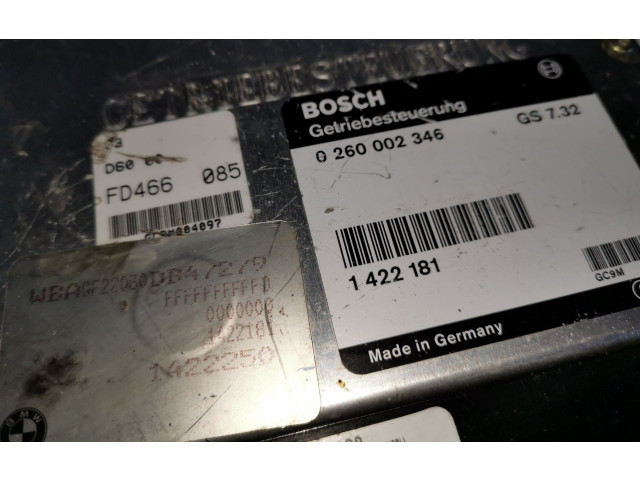 Блок управления коробкой передач 0260002346, 1422181   BMW 7 E38