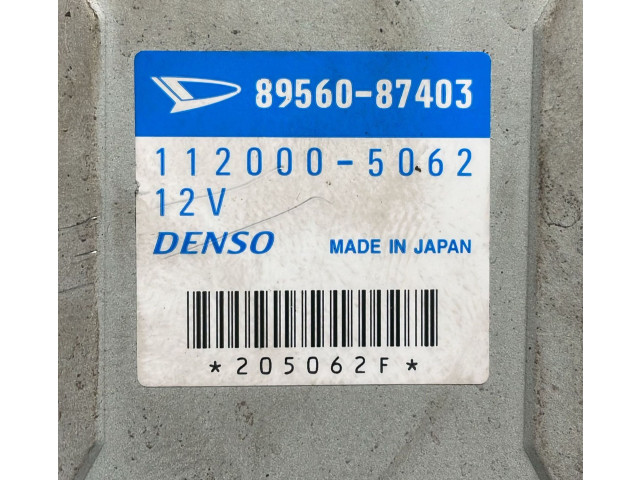 Комплект блоков управления 89560-87403, 89560-87403 Daihatsu Terios